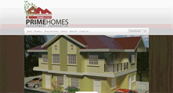 Desktop Screenshot of cebuprimehomes.com