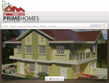 Tablet Screenshot of cebuprimehomes.com